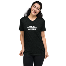 I Know Who Scored Last Night T-shirt